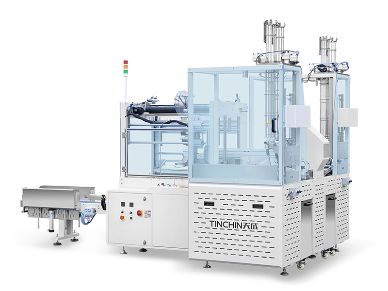 智能紙杯包裝機（二進二出雙通道收杯架）